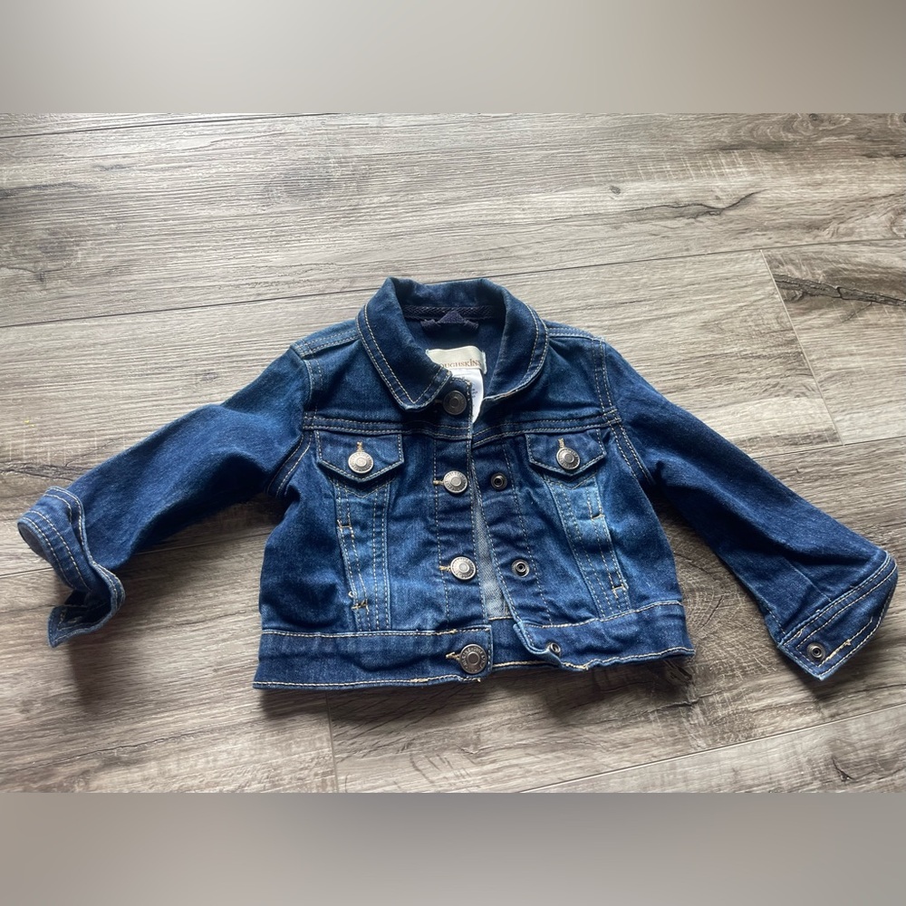 Toughskins Blue Jean Jacket Classic Denim Style